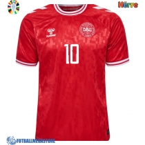 Fotballdrakt Herre Danmark Christian Eriksen #10 Hjemmedrakt EM 2024 Kortermet